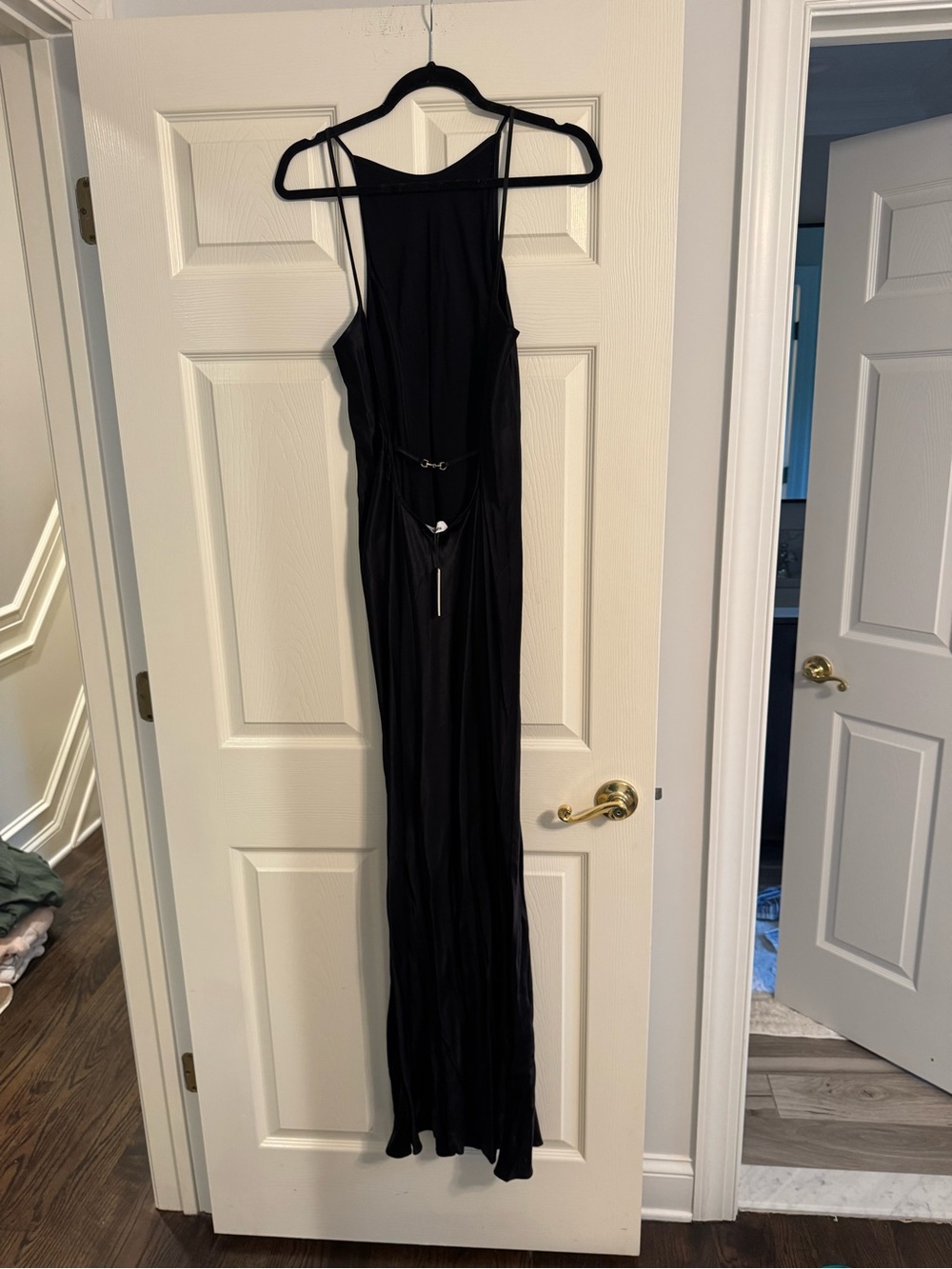 Rumored Black Halter-Style Maxi Dress